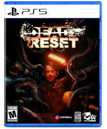 PS5
DEAD RESET
MATURE 17+
M ESRB
DARK RIFT HORROR
CURVEBALL
Wales Interactive - M (Mature 17+)
