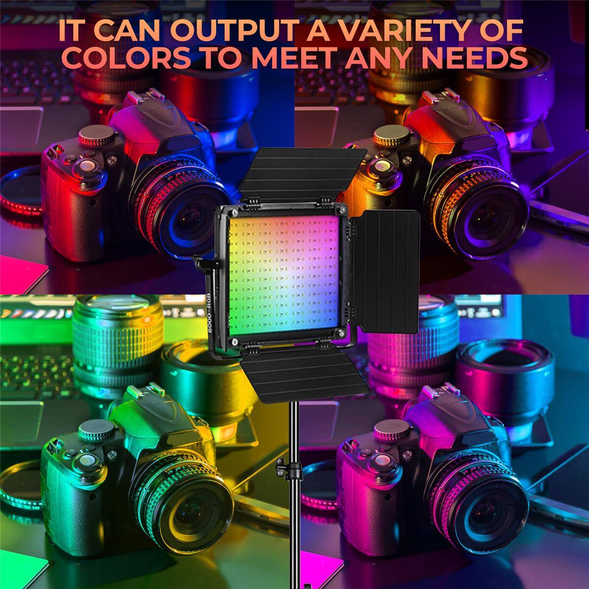 IT CAN OUTPUT A VARIETY OF COLORS TO MEET ANY NEEDS