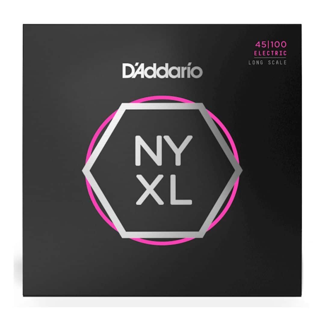 D'Addario - 45-100 Regular Light, Long Scale, NYXL Bass Strings