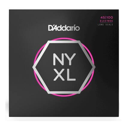 D'Addario 45 100 ELECTRIC LONG SCALE NY XL