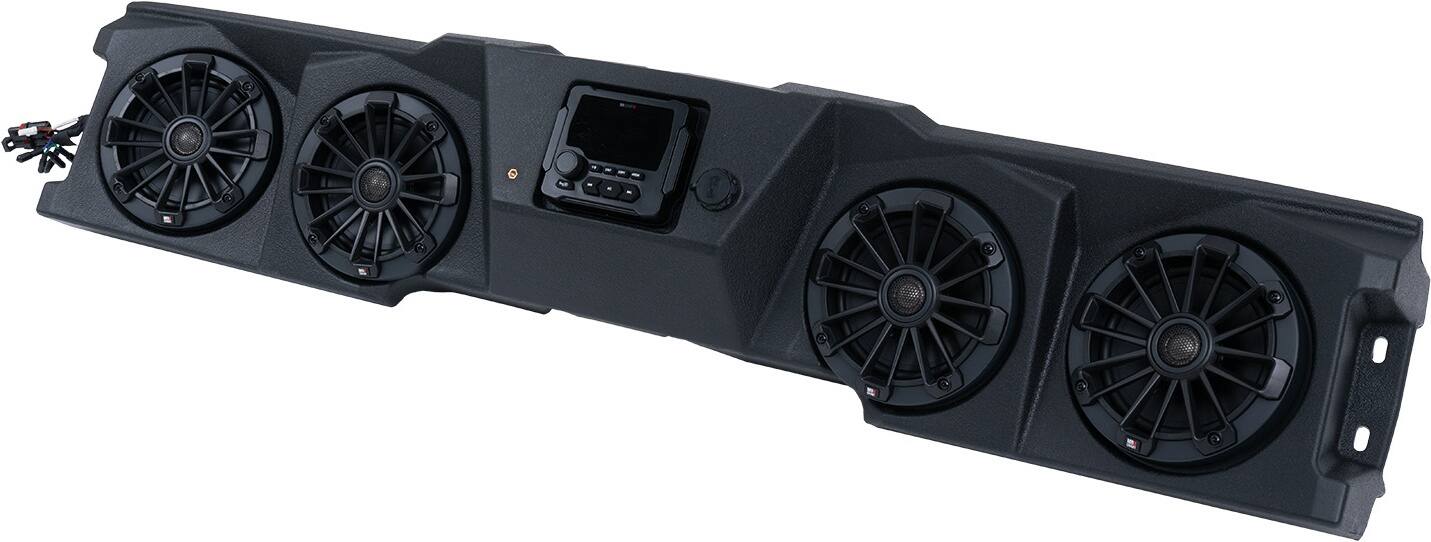 Left. MB Quart - 6.5-Inch Coaxial Marine Speakers with Titanium Dome Tweeters (Pair) - Black.