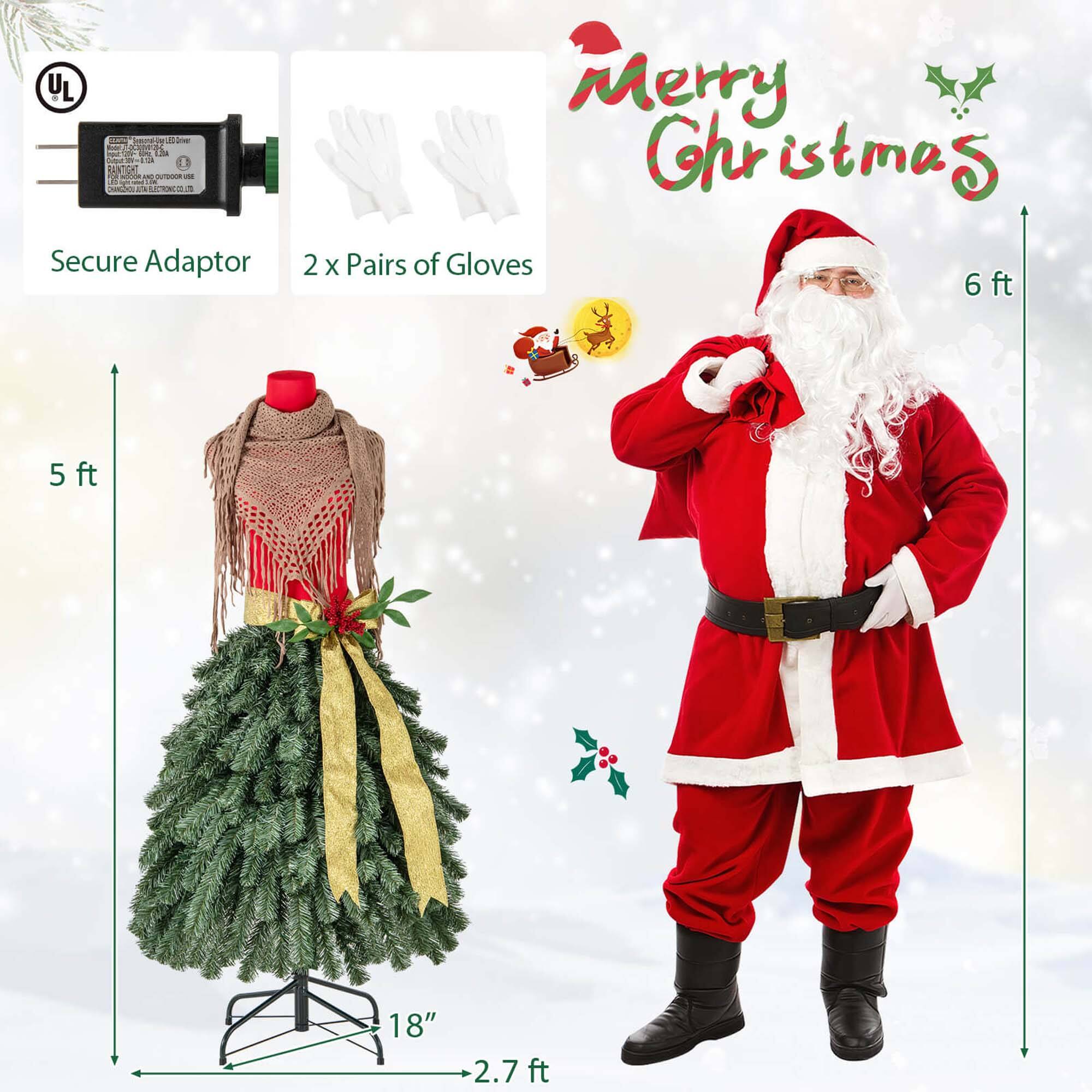 L. i Gatave - d-e - .u . R CASTOR - prce - d  Secure Adaptor Merry Christmas 2 X Pairs of Gloves 6 ft 5 ft 18" 2.7 ft

Corrected text:
L. i Gatave - d-e - .u . R CASTOR - prce - d  Secure Adaptor Merry Christmas 2 X Pairs of Gloves 6 ft 5 ft 18" 2.7 ft