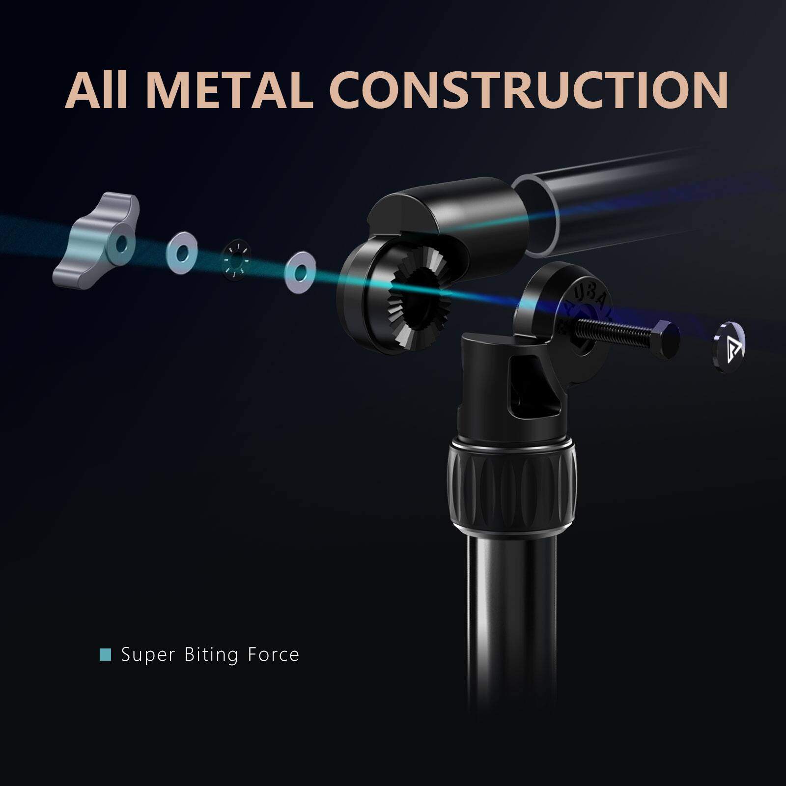 All METAL CONSTRUCTION
Super Biting Force