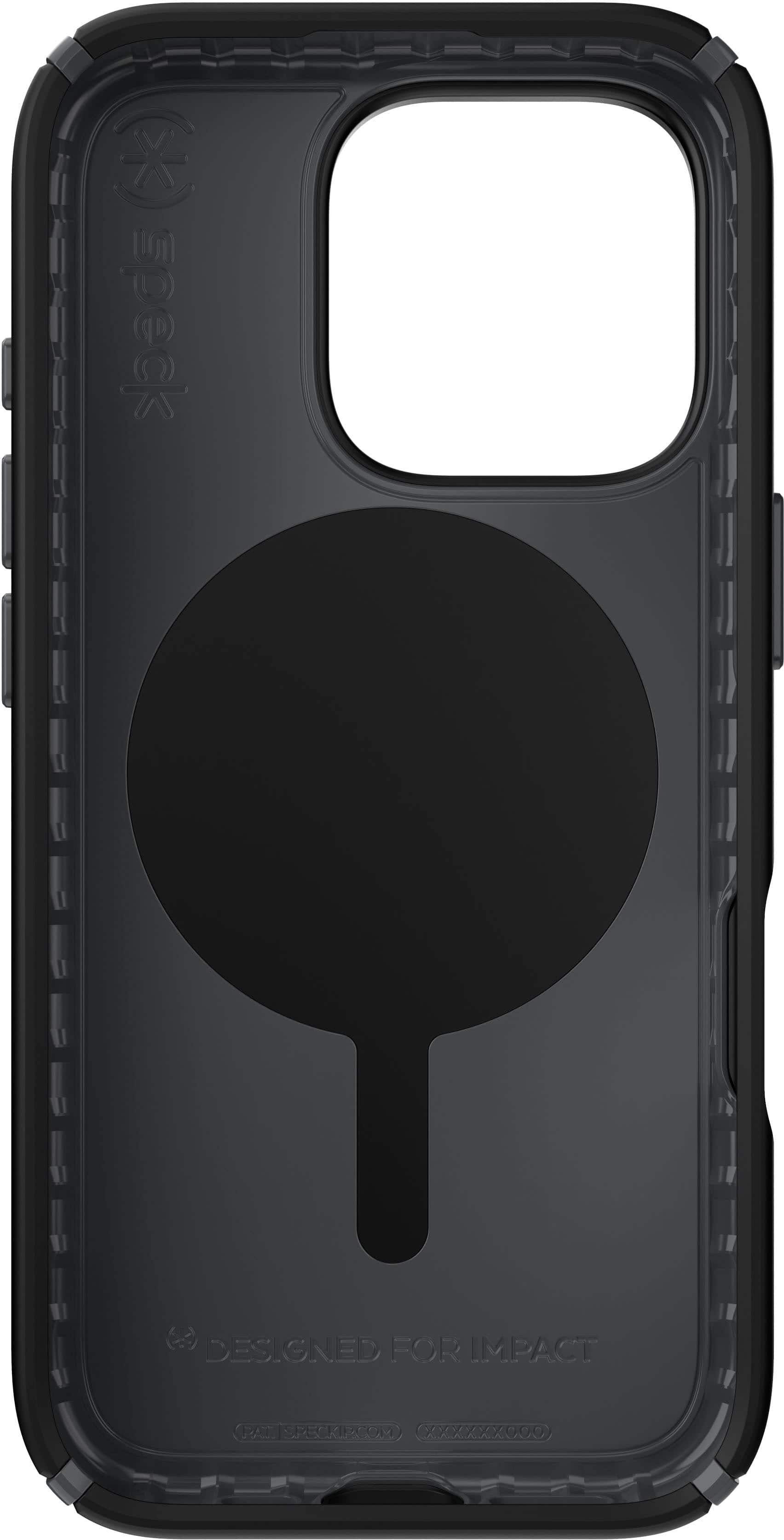 The text on the image reads "X speck DESIGNED FOR IMPACT PAT ISPECKIF.COM XXXXXXXX9."