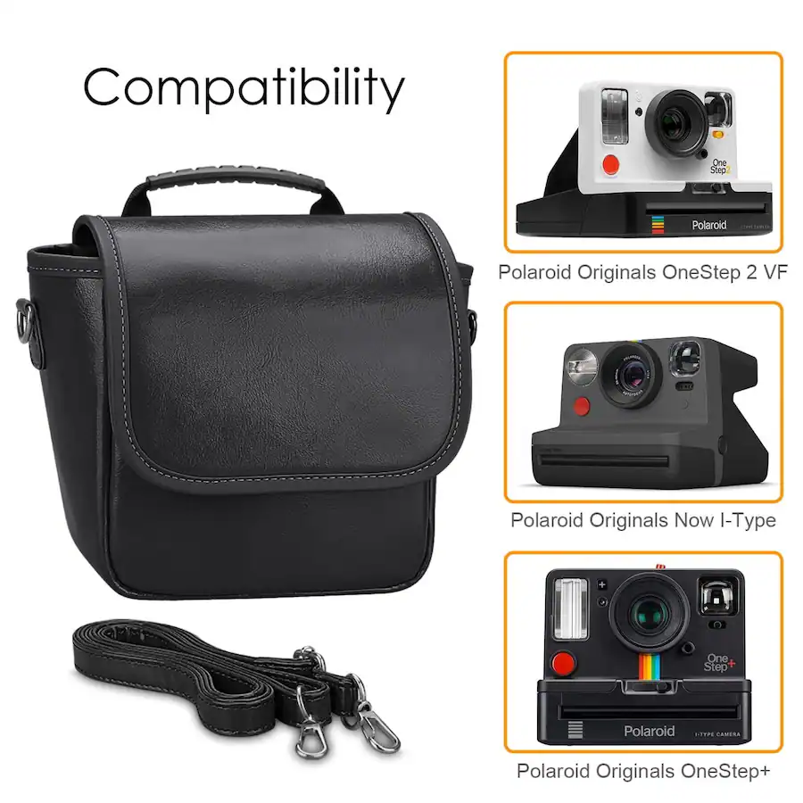 Funda Rígida EVA Para Cámaras Polaroid Now Y Onestep: Protección Antigolpes Y Almacenamiento Práctico