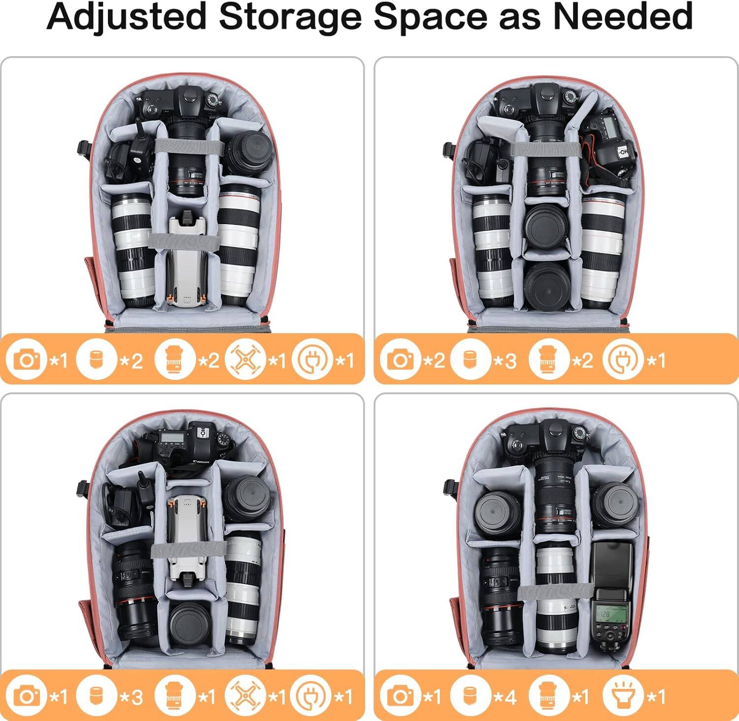Adjusted Storage Space as Needed

*1 *2 *2 *1 *1 *2 *3 *2 *1 8 *1 *3 *1 *1 *1 *1 *4  *1 *1