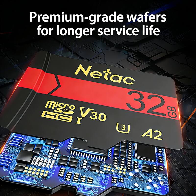 Premium-grade wafers for longer service life

Netac

Micro SD

32 GB

V30

A2