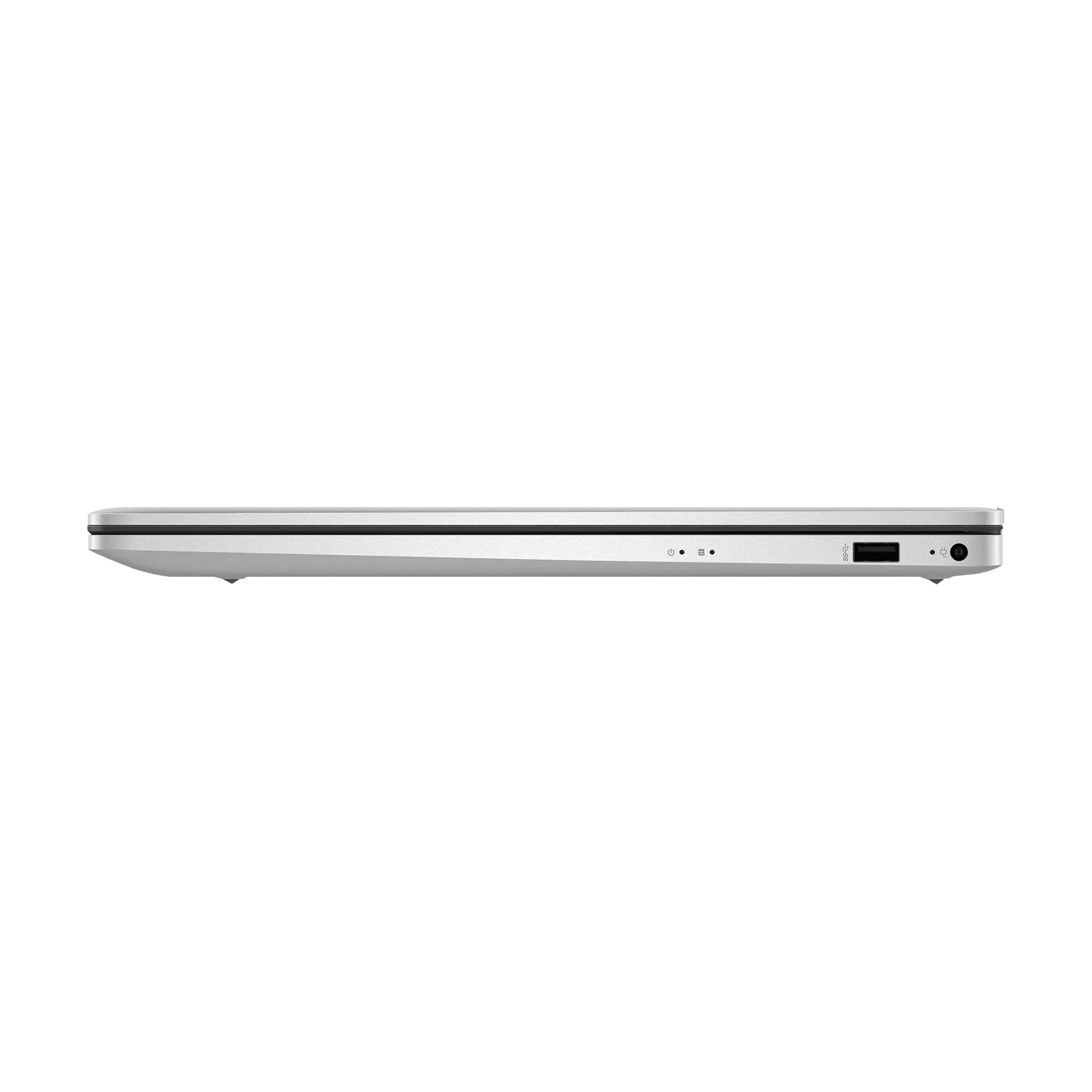 Alt View 3. HP - HP 17.3" HD+ Laptop - Intel Core i3 - 32GB Memory - 2TB SSD - Natural Silver - Natural Silver.