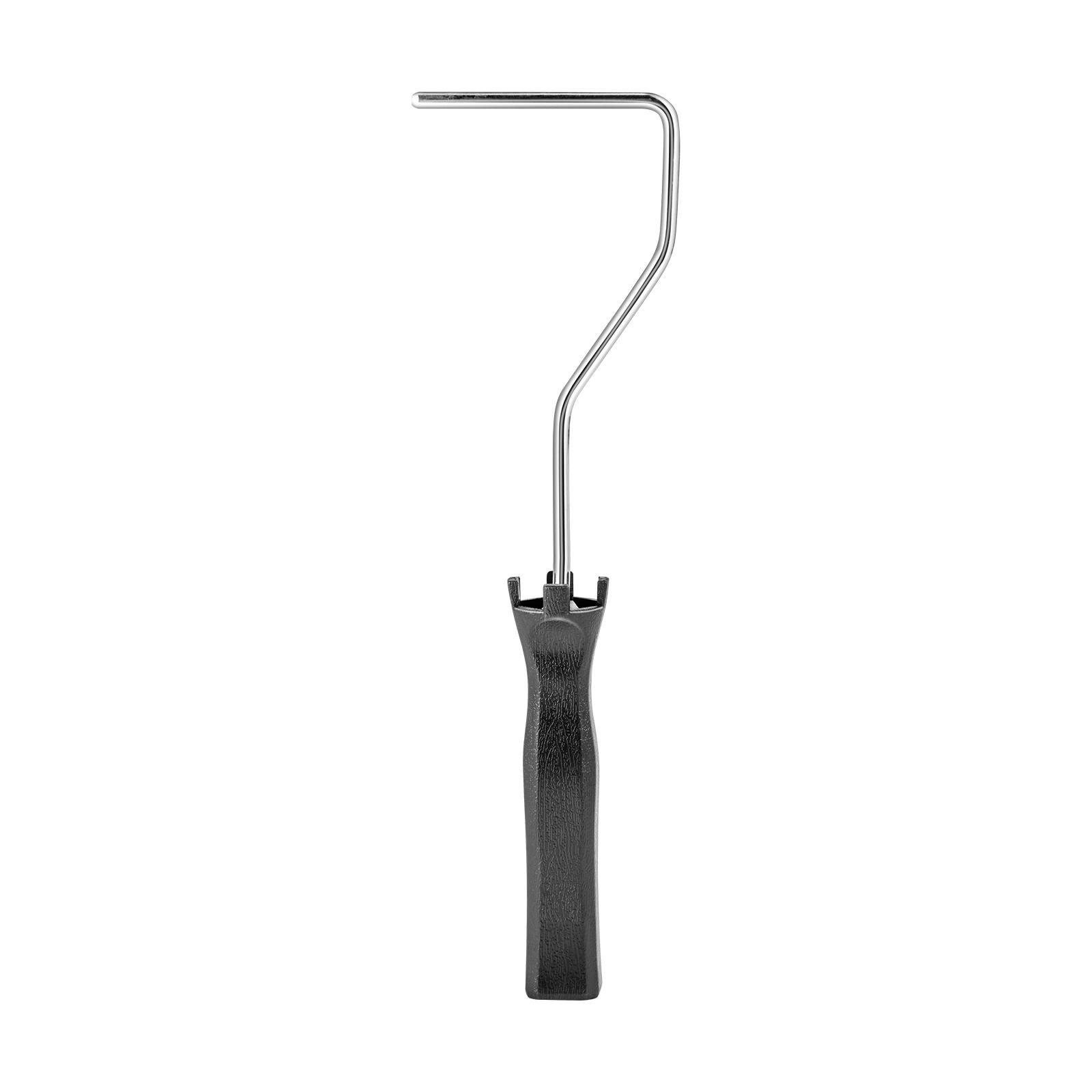 Alt View 5. VEVOR - 4 Inch Paint Roller Frame, Paint Handles Fits 4 in Mini Roller, Painting Supplies for Wall House Homes, Lightweight - Black.