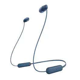Sony - WI-C100 Wireless In-ear Headphones - Blue