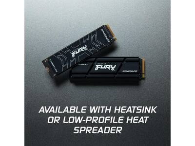 Kingston FURY Renegade 4TB SSD Heatsink M.2 PCIe 4.0 (SFYRDK/4000G Kingston FURY Renegade 4TB SSD Heatsink M.2 PCIe 4.0 (SFYRDK/4000G