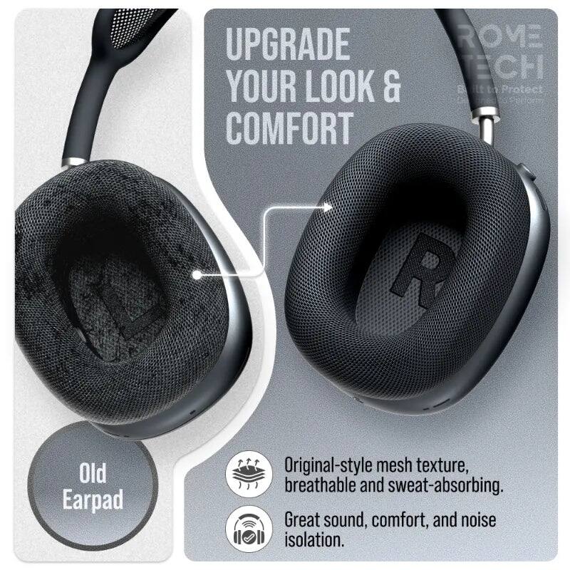 UPGRADE YOUR LOOK & COMFORT

ROME TECH
Built to Protect

Old Earpad

Original-style mesh texture, breathable and sweat-absorbing. Great sound, comfort, and noise isolation.