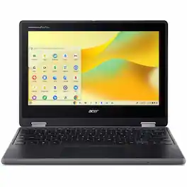 Acer - Chromebook Spin 511 R757TN R757TN-C21J 11.6" Touchscreen Convertible 2 in 1 Chromebook - HD - 60 Hz - Intel - Black