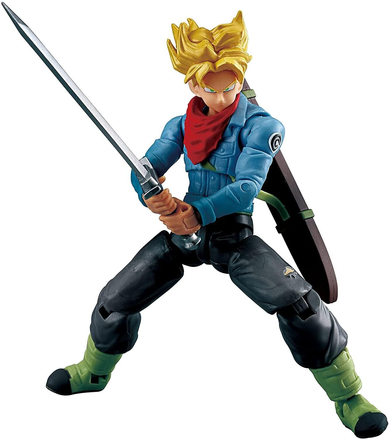 Bandai - America - Dragon Ball Evolve 5" Action Figure Super Saiyan Trunks - COLLECTABLES - Multicolor