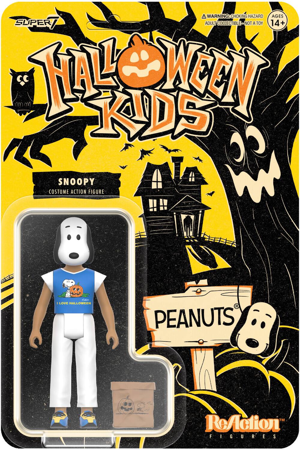 Super7 - Halloween Kids - ReAction - Snoopy Girl (Peanuts) - COLLECTABLES