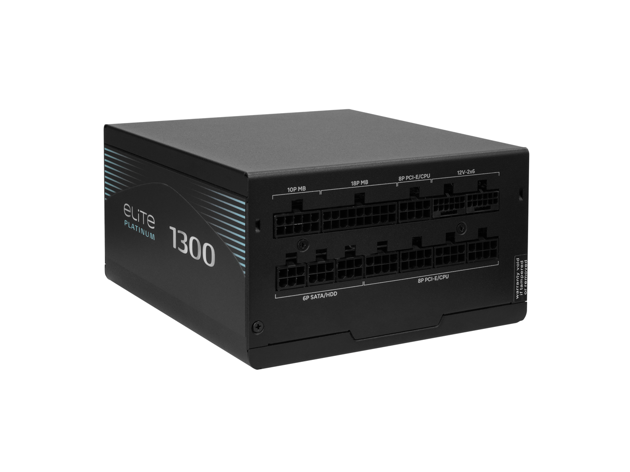 Cooler Master - Elite Platinum 1300W PSU, ATX 3.1, PCIe 5.1, 80+ Platinum, Native 12V-2x6, Fully Modular, Low Noise