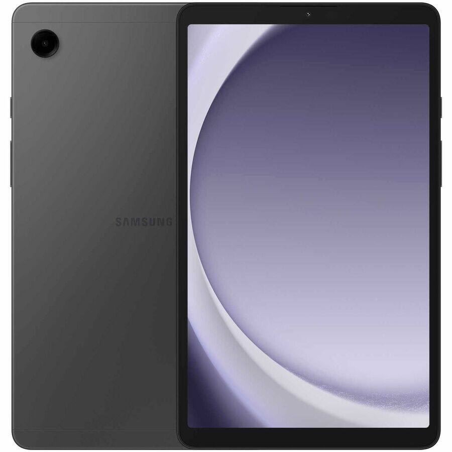 Alt View 4. Samsung - Samsung Galaxy Tab A9 SM-X110 Tablet - 8.7" WXGA+ - MediaTek Helio G99 (6nm) Octa-core - 4 GB - 64 GB Storage - Gray - Gray.