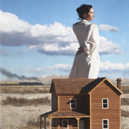 Front. Eve Adams - American Dust - VINYL LP.