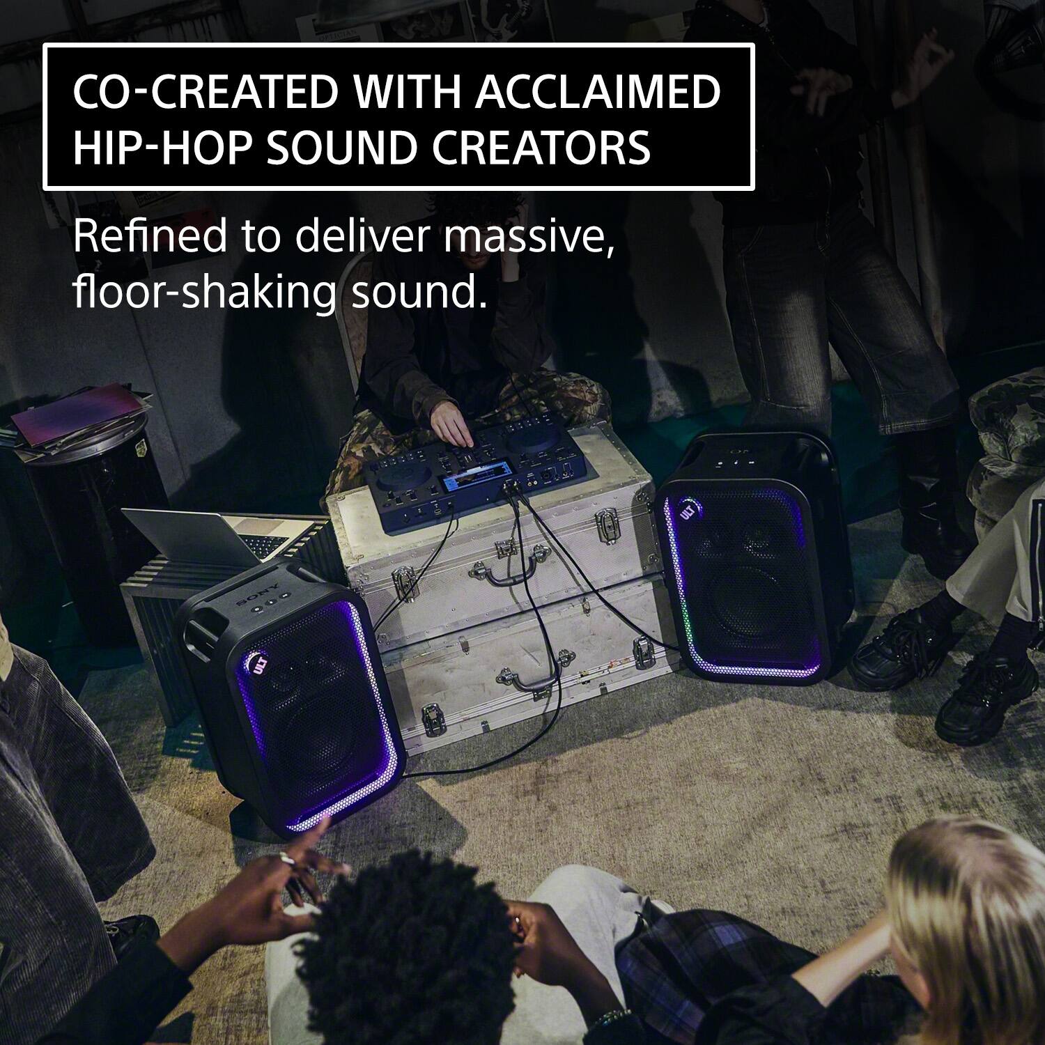 CO-CREATED WITH ACCLAIMED HIP-HOP SOUND CREATORS

Refined to deliver massive, floor-shaking sound.