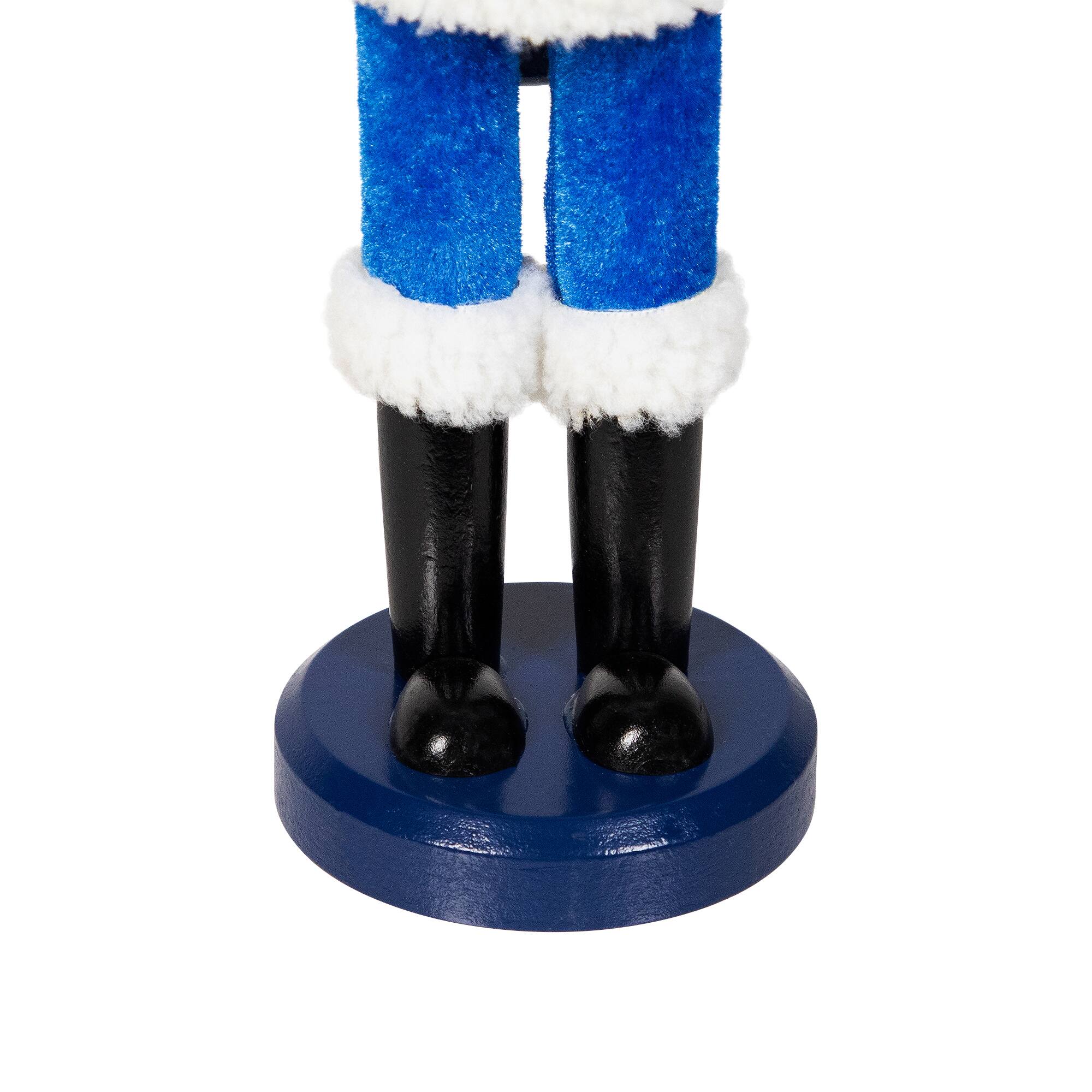 Alt View 8. Northlight - Santa Claus Wooden Holiday Nutcracker - 14" - White.