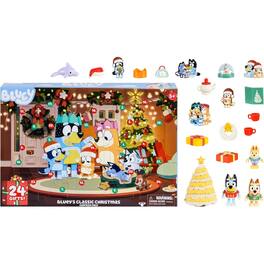 Moose Toys - Bluey's Exclusive Classic Christmas Advent Calendar - 24 Exclusive Figures