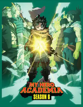 Front. My Hero Academia: Season 6 Part 2 (MHA) - BLU-RAY.