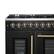 Alt View 8. Forno Appliances - 48 in. Wide 8 Burner Galiano 6.58 Cu. Ft. Freestanding Dual Fuel True Convection Range - Black.
