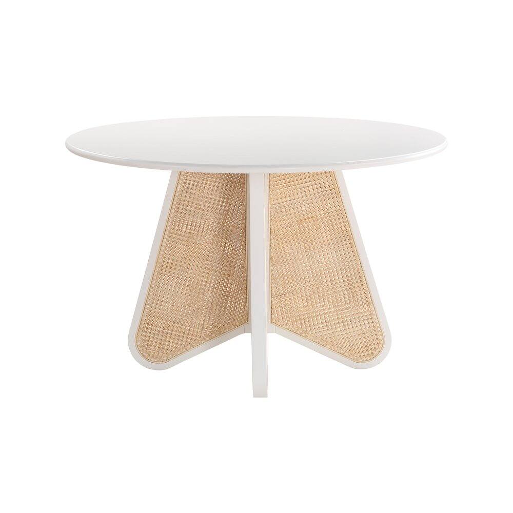 Alt View 1. Meridian Furniture - Butterfly White Dining Table - White.