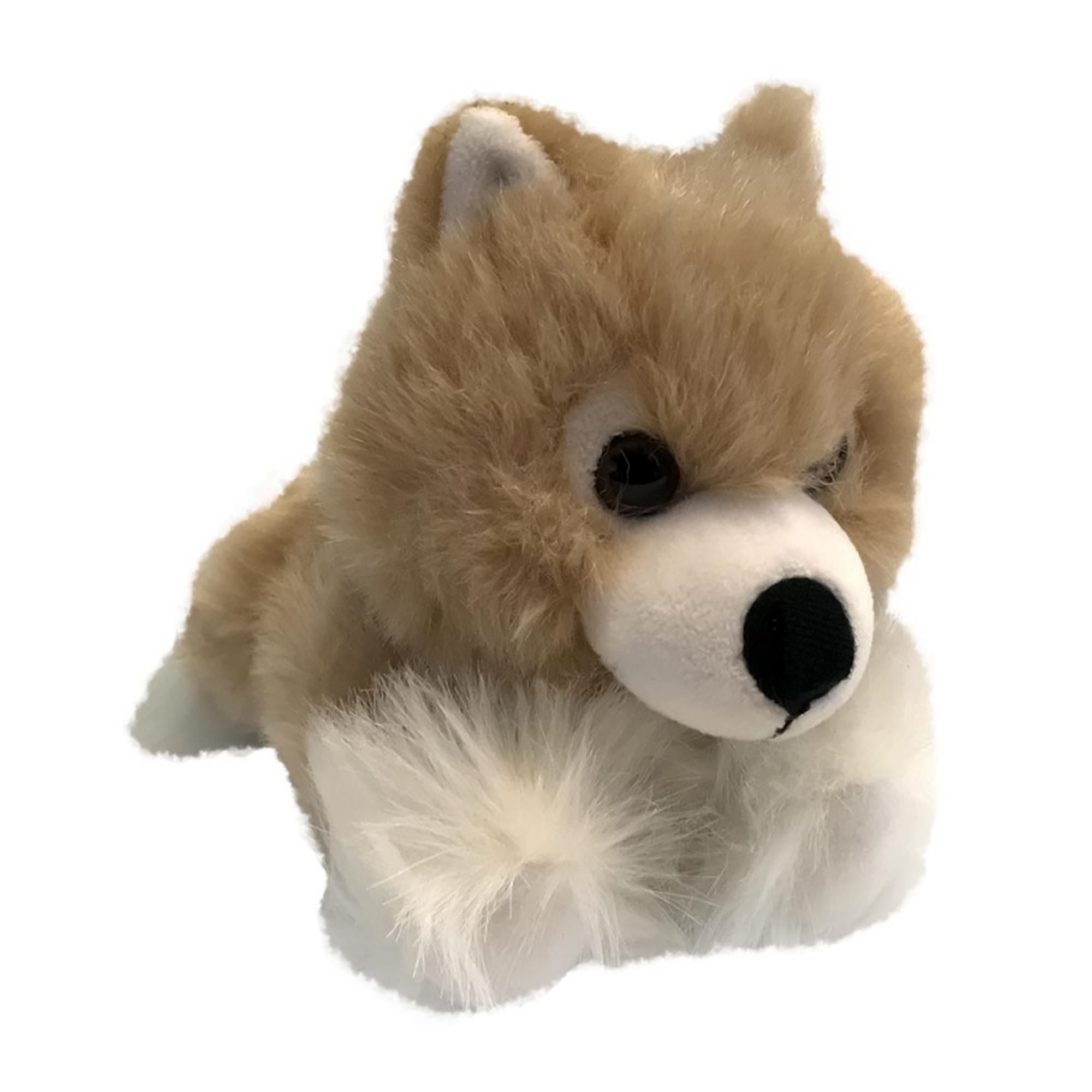 Alt View 5. Factory Entertainment - Game of Thrones Exclusive 6-Inch Plush Direwolf Prone Cub 6-Pack - Grey.