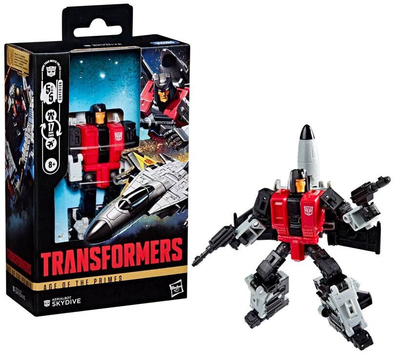 TRANSFORMERS  
AGE OF THE PRIMES  
AERIALBOT SKYDIVE