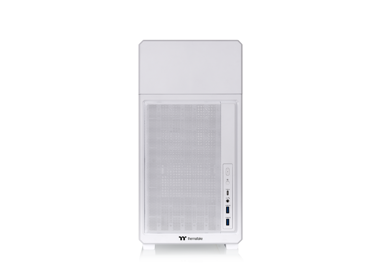 Alt View 2. Thermaltake - Thermaltake TR300 Mid Tower; 1x120mm Fan; ATX/mATX/mITX; 360mm Rad; 410mm GPU; Snow - Snow.