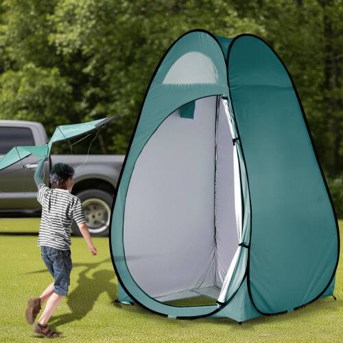 Alt View 8. Winado - 6 FT Camping Pop Up Tent Instant Portable Shower Dressing Fitting Tent Privacy Toilet, Changing Room for Outdoor Camping - Army Green.