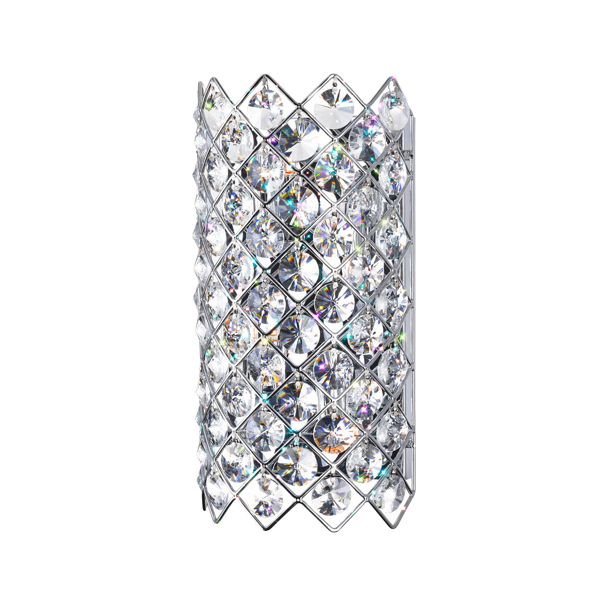 Left. CWI Lighting - Chique 4 Light Wall Sconce With Chrome Finish - Chrome.