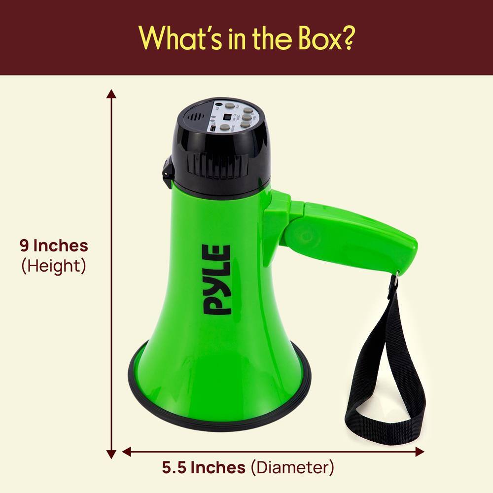 What's in the Box?  
9 Inches (Height)  
5.5 Inches (Diameter)
