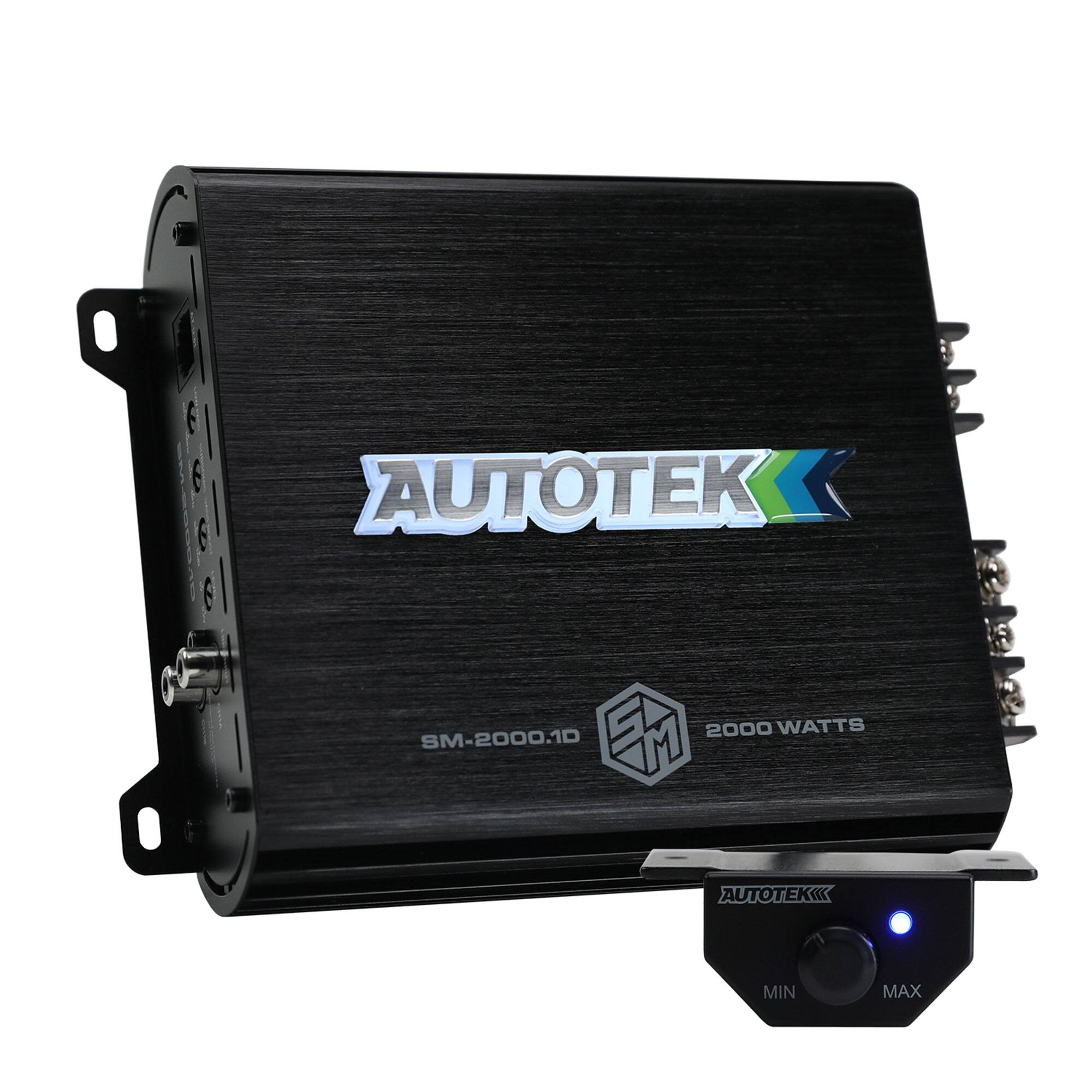 AUTOTEK
SM-2000.1D
2000 WATTS
MIN MAX