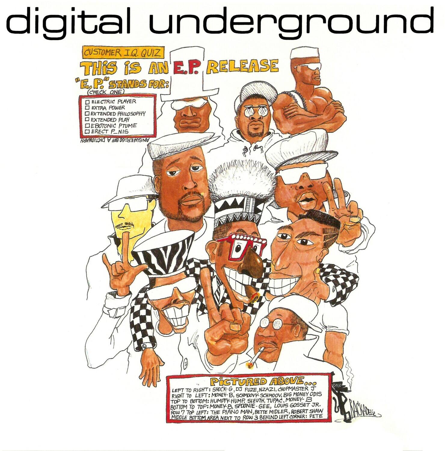 Digital Underground - This is an E.P. Release   - VINYL LP