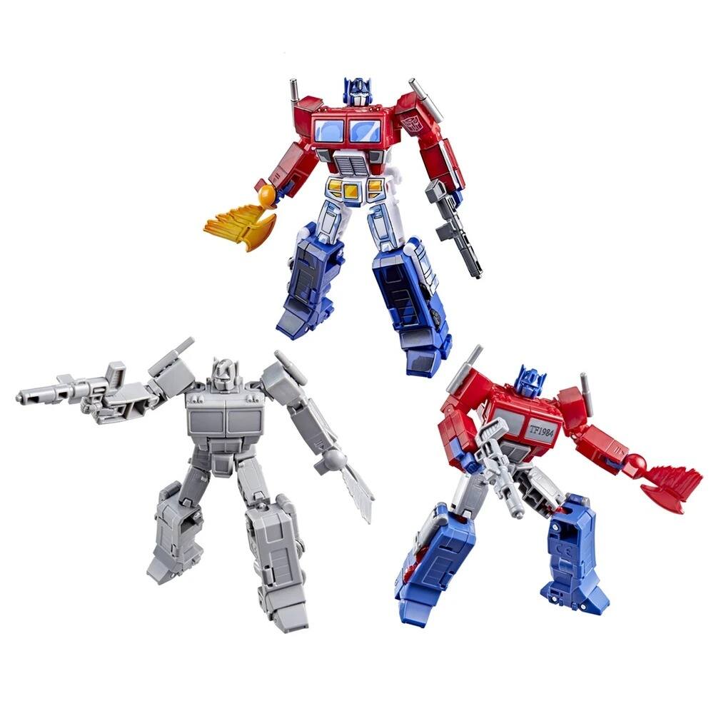 Alt View 6. Transformers - Transformers Spotlight Optimus Prime 3-Pack Studio Series Box Set | Hasbro Pulse.