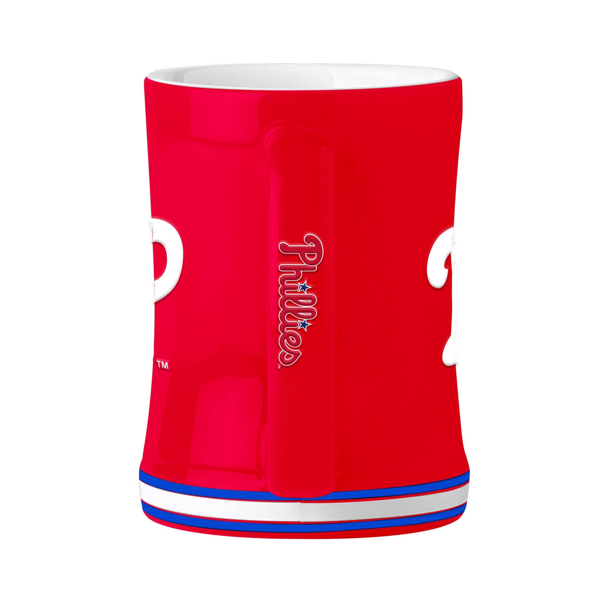 Alt View 1. Logo Brands - 14oz. Relief Mug - Multicolor.
