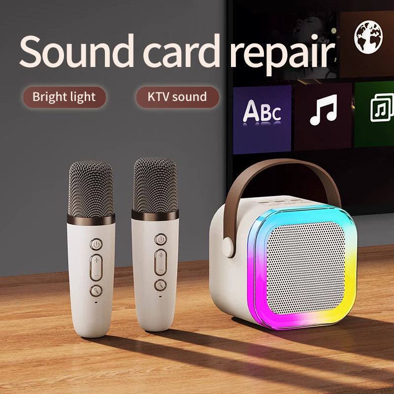 Sound card repair  
Bright light  
KTV sound  
ABc