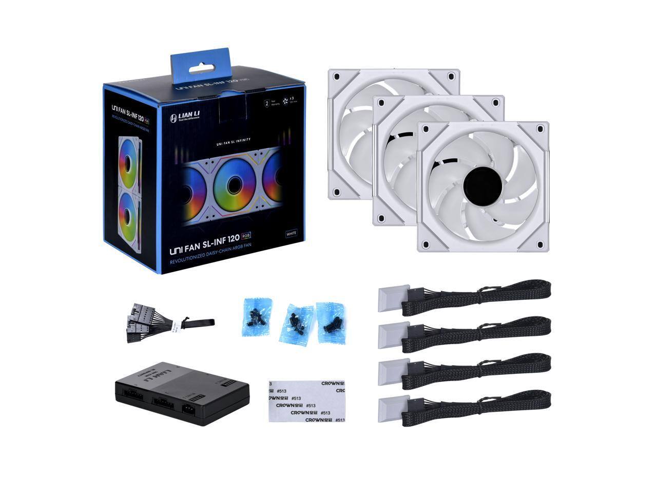 Lian Li UNI FAN SL INFINITY 120 RGB 3 PCS PACK UF SLIN120 3W ( L