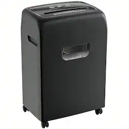 PRIMEPLUS - 18-Sheet Paper Shredder P-4 High Security Level Heavy Duty Paper/Card Shredder for Home Office, 5.28 Gallons - Black