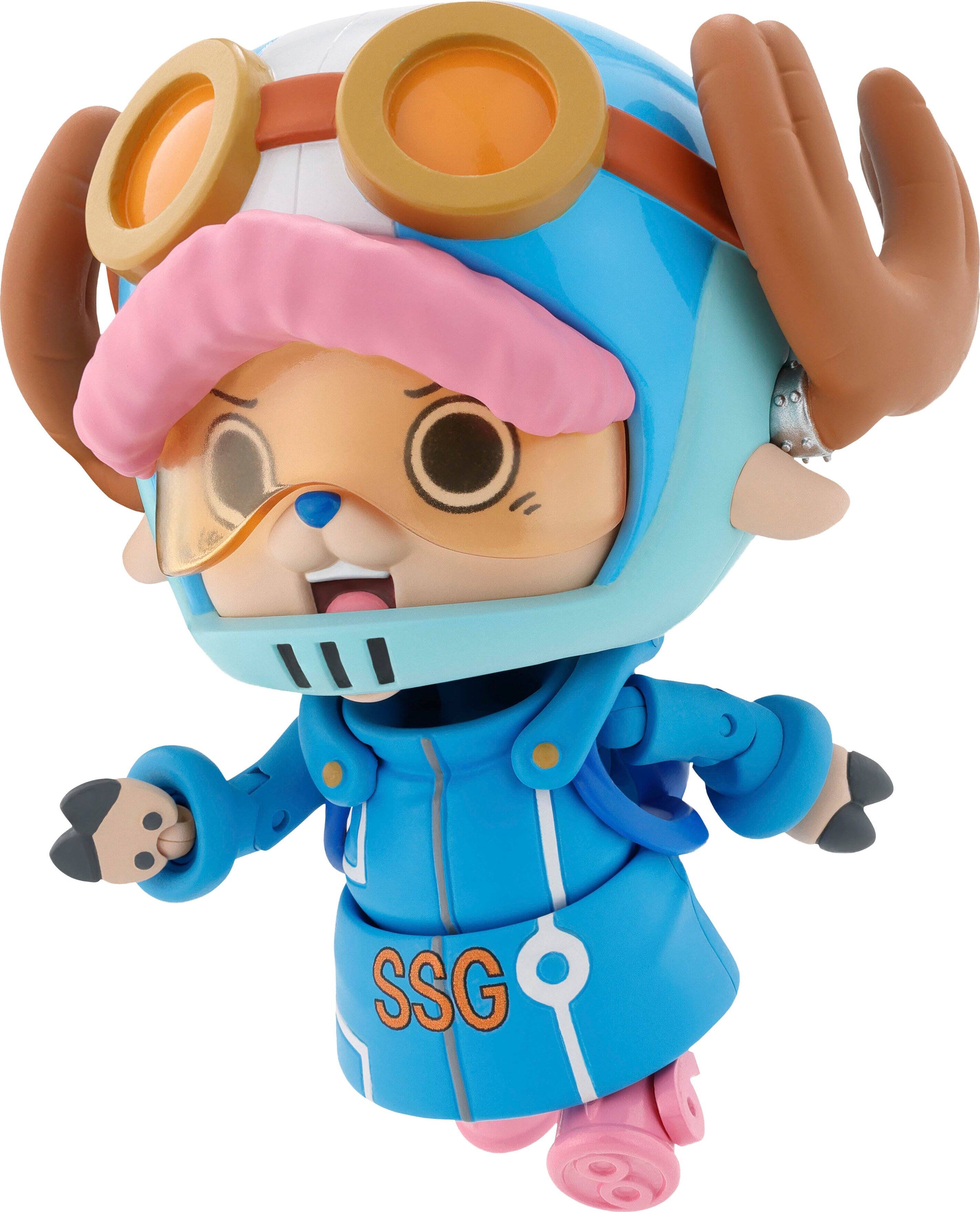 Left. Bandai - 3" TonyTony.Chopper - Future Island Egghead - One Piece Tamashii Nations S.H.Figuarts.
