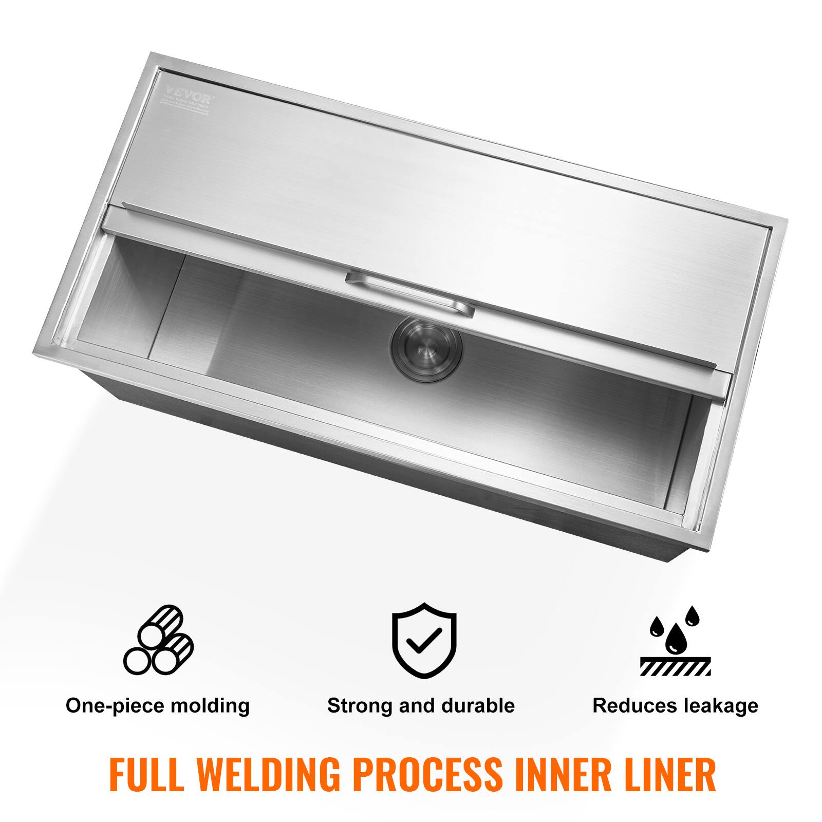 One-piece molding  
Strong and durable  
Reduces leakage  

FULL WELDING PROCESS INNER LINER