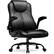 Front. GTPlayer - GT550 Gaming Ergonomic Gaming Chair - Black.