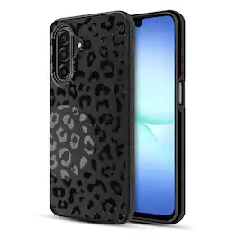 Mybat Pro - Mood Series Case for Samsung Galaxy A17 5G / Galaxy A16 5G - Black Leopard - Clear