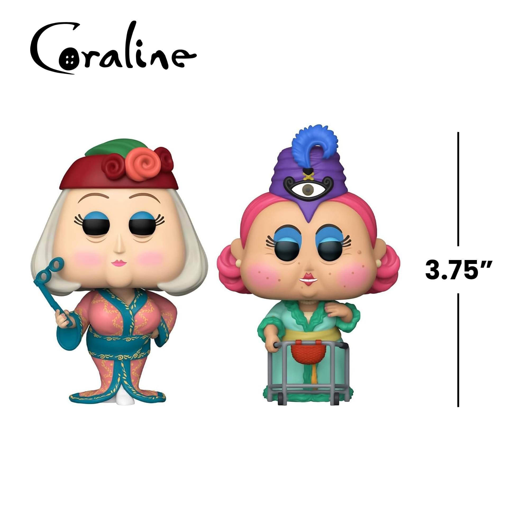 Funko POP! Movies: Coraline Spink & Forcible 2 Pack (15th