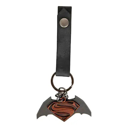 Front. DC Comics - Batman v Superman: Dawn of Justice Friendship Keychain - Multi-Color.