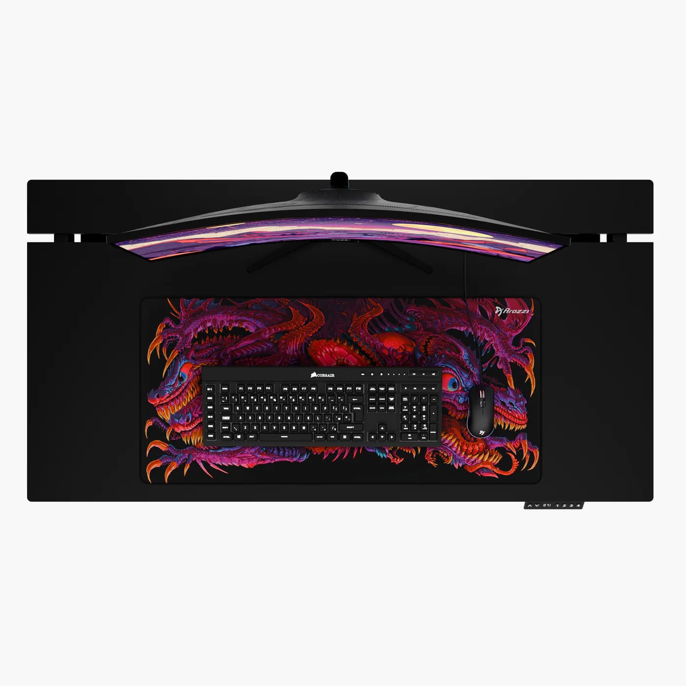 Arozzi XL Zona Mouse Pad Crawling Chaos AZ-ZONA-900-D045 - Best Buy