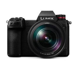 Panasonic - Refurbished Excellent - LUMIX S1 24.2MP Digital Mirrorless Camera w/24-105mm f/4 Lens