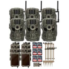 Stealth Cam - 36MP Fusion Max Cellular Trail Camera with Accessories (6 Pack)